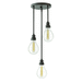 Hinkley H3263IN Industrial Iron Multi Light Pendant