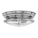 Hinkley H3302CMCL Chrome Flush Mount Ceiling Light