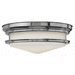 Hinkley H3304CMLED Chrome Flush Mount Ceiling Light