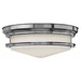 Hinkley H3304CM Chrome Flush Mount Ceiling Light