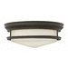 Hinkley H3304OZLED Oil Rubbed Bronze Flush Mount Ceiling Light