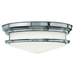 Hinkley H3304CMGU24 Chrome Semi Flush Mount Ceiling Light