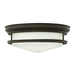 Hinkley H3304OZGU24 Oil Rubbed Bronze Semi Flush Mount Ceiling Light