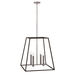 Hinkley H3336DZ Aged Zinc Entrance / Foyer Pendant