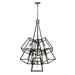 Hinkley H3357DZ Aged Zinc Multi Light Pendant