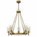 Hinkley H3385HB Heritage Brass Mid Sized Chandelier