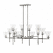 Hinkley H3459PL Polished Antique Nickel Large Foyer Chandelier