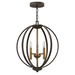 Hinkley H3463SB Spanish Bronze Entrance / Foyer Pendant