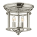 Hinkley H3472PN Polished Nickel Flush Mount Ceiling Light