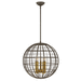 Hinkley H3515OR Oiled Bronze Mini Chandelier