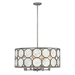 Hinkley H3566BV Brushed Silver Down Light Pendant