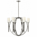 Hinkley H3586PN Polished Nickel Mid Sized Chandelier