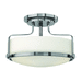 Hinkley H3641CMGU24 Chrome Semi Flush Mount Ceiling Light