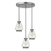 Hinkley H3688BN Brushed Nickel Multi Light Pendant