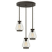 Hinkley H3688OZ Oil Rubbed Bronze Multi Light Pendant