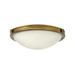 Hinkley H3783HBLED Heritage Brass Flush Mount Ceiling Light