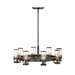 Hinkley H38106BX Black Oxide Mid Sized Chandelier