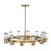 Hinkley H38109HB Heritage Brass Mid Sized Chandelier