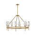 Hinkley H38258HB Heritage Brass Large Foyer Chandelier