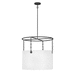 Hinkley H38406BLK Black Drum Pendant