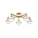 Hinkley H39674HB Heritage Brass Semi Flush Mount Ceiling Light