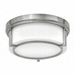 Hinkley H3971BN Brushed Nickel Flush Mount Ceiling Light
