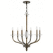 Hinkley H4006OR Oiled Bronze Mid Sized Chandelier