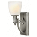 Hinkley H4020AN Antique Nickel 1 Bulb Wall Sconce