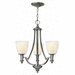 Hinkley H4023AN Antique Nickel Mini Chandelier