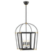 Hinkley H4055BK Black Entrance / Foyer Pendant