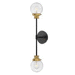 Hinkley H40692BK Black Multi Bulb Wall Sconce