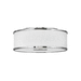Hinkley H42008BN Brushed Nickel Flush Mount Ceiling Light