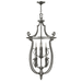 Hinkley H4258PL Polished Antique Nickel Entrance / Foyer Pendant