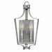 Hinkley H4492PL Polished Antique Nickel Multi Bulb Wall Sconce