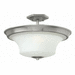 Hinkley H4632BNLED Brushed Nickel Semi Flush Mount Ceiling Light