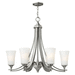 Hinkley H4636BN Brushed Nickel Mid Sized Chandelier