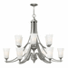 Hinkley H4639BN Brushed Nickel Large Foyer Chandelier