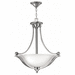 Hinkley H4652BNLED Brushed Nickel / Opal Up Light Pendant