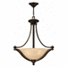 Hinkley H4652OBGU24 Olde Bronze / Amber Seedy Up Light Pendant