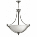 Hinkley H4664BNLED Brushed Nickel / Opal Up Light Pendant