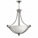 Hinkley H4664BN Brushed Nickel / Opal Up Light Pendant