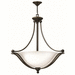 Hinkley H4664OBOPLED Olde Bronze / Opal Up Light Pendant