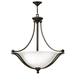 Hinkley H4664OBOPAL Olde Bronze / Opal Up Light Pendant