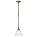 Hinkley H4667BN Brushed Nickel / Opal Mini Pendant