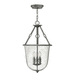 Hinkley H4783PL Polished Antique Nickel Entrance / Foyer Pendant