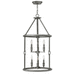 Hinkley H4784PL Polished Antique Nickel Entrance / Foyer Pendant