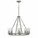 Hinkley H4788PL Polished Antique Nickel Mid Sized Chandelier