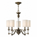 Hinkley H4795EZ English Bronze Mid Sized Chandelier