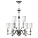 Hinkley H4798BN Brushed Nickel Large Foyer Chandelier