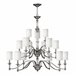 Hinkley H4799BN Brushed Nickel Large Foyer Chandelier